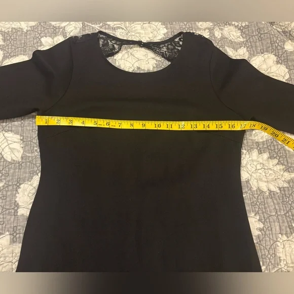 Lulu's Black Backless Lace Dress - Picture 9 of 12